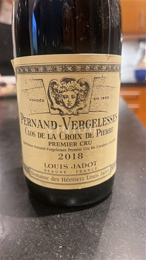 Burgund Pernand-Vergelesses Premier Cru Louis Jadot Clos de la Croix de Pierre 2018