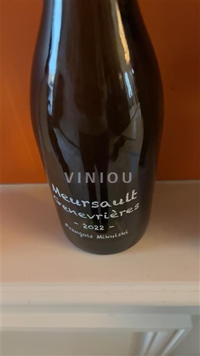 Borgoña No especificado Premier Cru François Mikulski Genevrières 2022