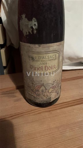 Alsacia Pinot noir Inconnu 2003