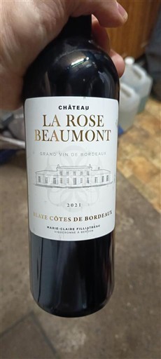 Bordo Blaje-kote-de-Bordo Château La Rose Beaumont 2021