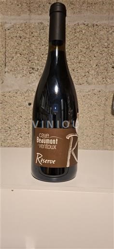 Vallée du Rhône Ventoux Cave Beaumont du Ventoux Réserve 2017