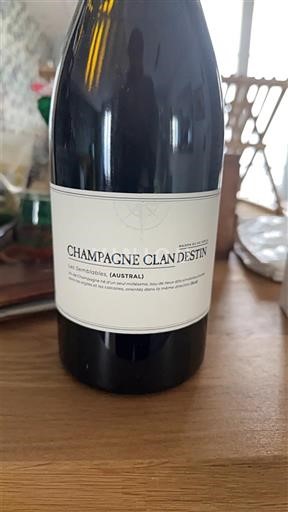 Šampanja Šampanjec Champagne Clandestin Les Semblables (Austral) 2019