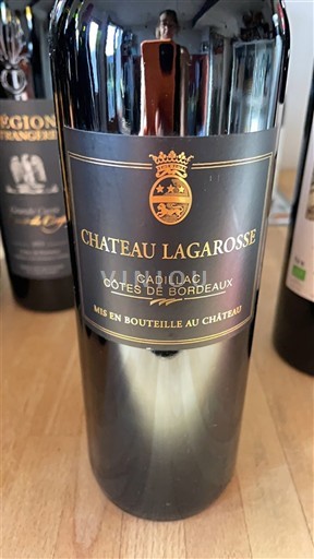 Bordeaux Cadillac-Côtes-de-Bordeaux Château Lagarosse Icke årgångsbetecknad