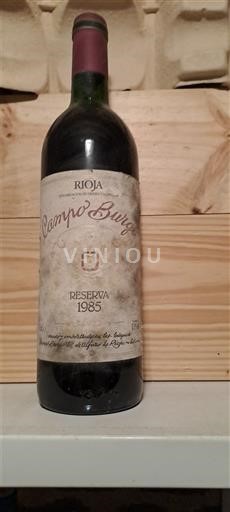 La Rioja Rioja Campo Burgo Reserva 1985