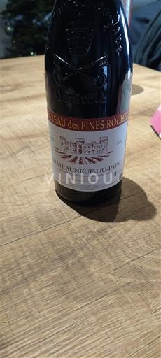 Rona dolina Châteauneuf-du-Pape Château S Fines Roches 2023