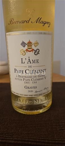Bordeaux Graves Pape Clément L'Âme de Pape Clément 2020