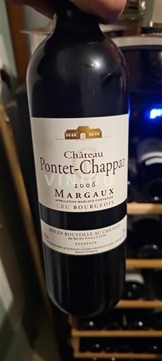 Bordeaux Margaux Château Pontet-Chappaz 2006