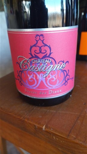 Langvedok Saint-Chinian Château Castigno Secret des Dieux 2020