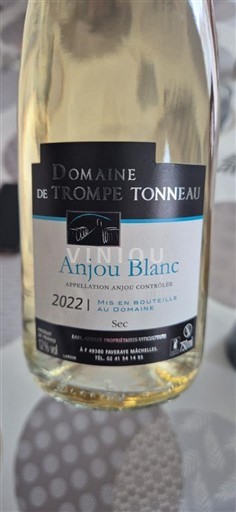 Thung lũng sông Loire Anjou Domaine Trompe Tonneau 2022