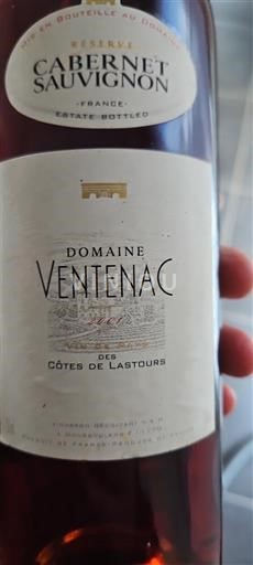Languedoc Nespecifikováno Domaine Ventenac Réserve Cabernet Sauvignon Neročník