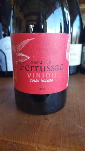 Linguadoca e Rossiglione Cévennes Domaine Ferrussac coste rousse 2023