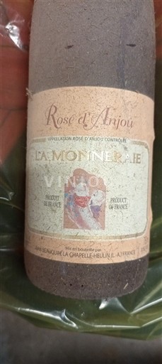 Loiren laakso Rosé d’Anjou La Monneraie Ei vuosikertaa