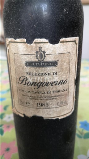 Toscane Niet gespecificeerd Tenuta Farneta Selezione di Bongoverno 1985