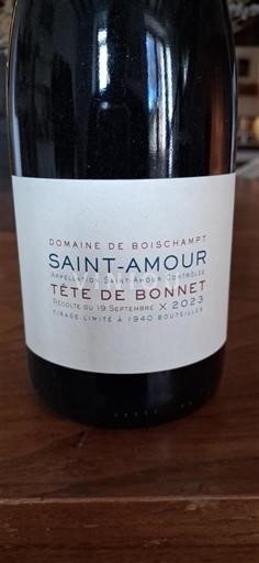 Beaujolais Saint-Amour Domaine Boischampt Tête de Bonnet 2023