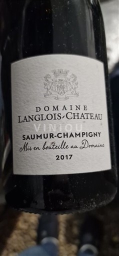 Valle della Loira Saumur-Champigny Domaine Langlois-Chateau 2017