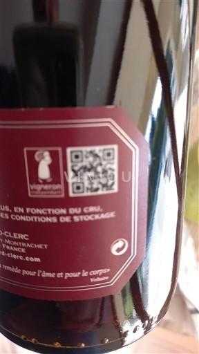 Bourgogne Beaune Premier Cru Domaine Leclerc Clos des coucherias 2019