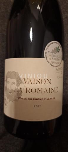 Rhônedalen Côtes-du-Rhône-Villages Vaison La Romaine 2021