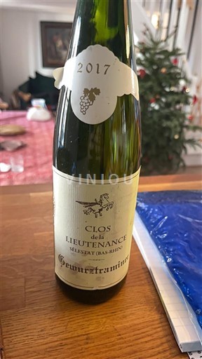 Elzas Gewurztraminer Clos de la Lieutenance 2017