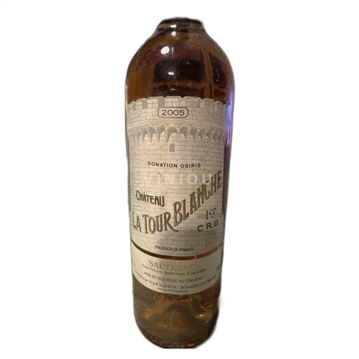 Bordeaux Sauternes Château La Tour Blanche Donation Osiris 2005