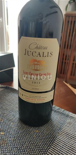 Bordeaux Saint-Émilion Grand Cru Grand Cru Château Jucalis 2013