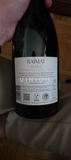 Catalonia Costers del Segre Raimat El Moll 2020