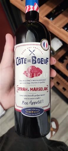 Langvedok Languedoc Côte de Boeuf Syrah-Marselan 2022