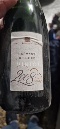 Loire Valley Crémant de Loire Gaileau 2008