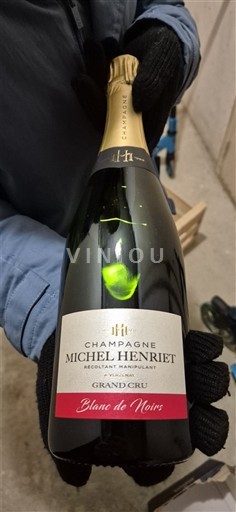 Champagne Sâm-panh Grand Cru Michel Henriet Blanc de Noirs Không niên vụ