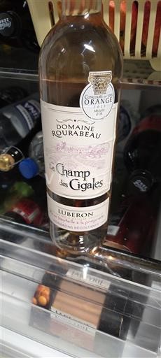 Rhônen laakso Luberon Domaine Rourabeau Le Champ des Cigales Ei vuosikertaa