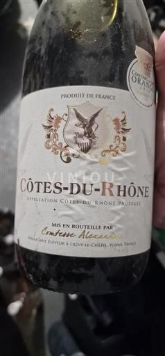 Rhônedalen Côtes du Rhône Comtesse Aliceau 2013