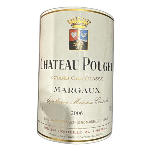 Bordeaux Margaux Chateau Pouget 2006