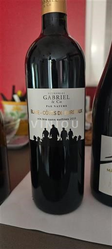 Bordeaux Blaye-Côtes-de-Bordeaux Gabriel & Co Pan Nature 2016