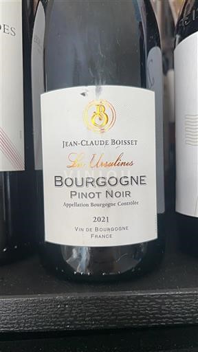 Bourgogne Jean-Claude Boisset Les Ursulines 2021
