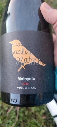 Navarra Viña Zorzal Malayeto 2020