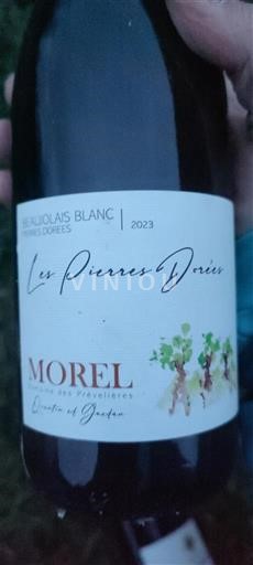 Beaujolais Không được chỉ định Morel Les Pierres Dorées 2023