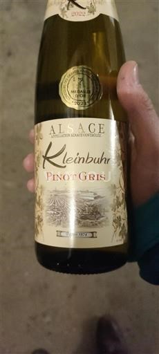 Alsace Pinot xám Château Kleinknecht Không niên vụ