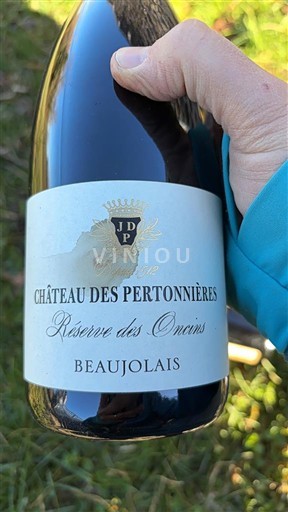 Beaujolais Château S Pertonnières Réserve des Orcins 2019