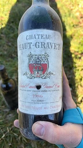 Bordeaux Saint-Émilion Grand Cru Grand Cru Château Haut-Gravet 1986