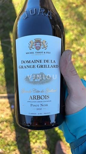 Jura Arbois Domaine La Grange Grillard Élevé Côte de Grillard 2020