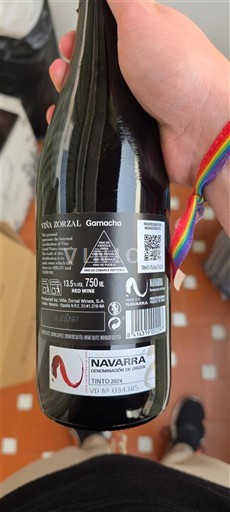 Navarre Not Specified Viña Zorzal Garnacha 2024
