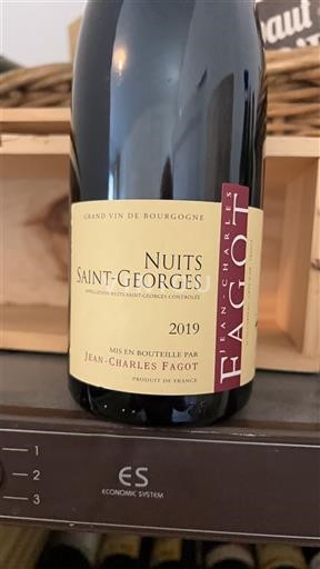 Bourgogne Nuits-Saint-Georges Jean-Charles Fagot 2019