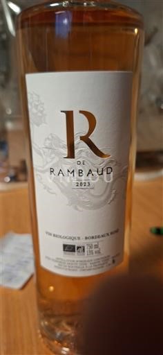 Bordeaux Bordeaux Rosé Domaine Mouty R De Rambaud 2023