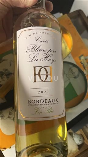 Vini Blanc sec Blanc par La Haye La Haye 2021 Francia Bordeaux AOC