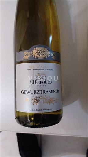 Alsácia Cave de Cleebourg Grande Réserve Não Sazonado