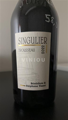 Jura Arbois Bénédicte & Stéphane Tissot Singulier 2022
