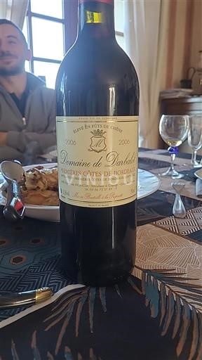 Bordeaux Premières Côtes de Bordeaux Domaine Darbalet 2006