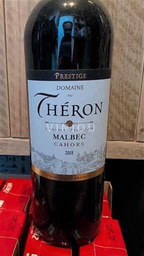 Tây Nam Cahors Domaine Théron Prestige 2018