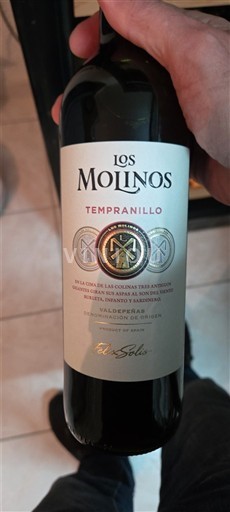 Castilla-La Mancha Valdepeñas Los Molinos Tempranillo Không niên vụ