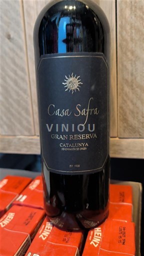 Catalonia Catalunya Casa Safra Gran Reserva 2015