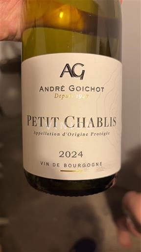 Bourgogne Petit-chablis André Goichot 2024